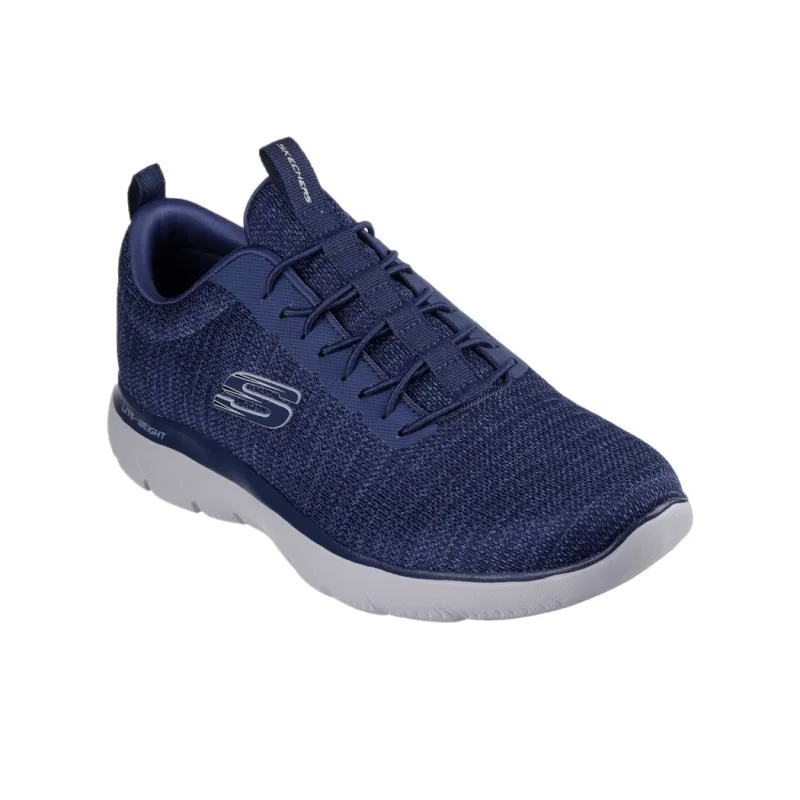 Skechers Summits Low Top Casual Shoes Men's Blue-2