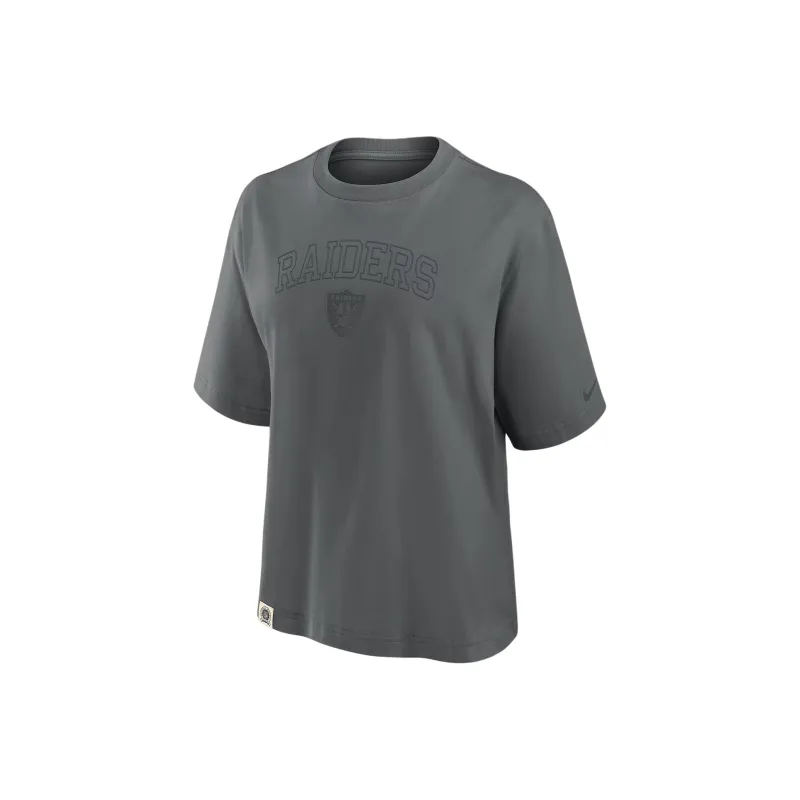 Nike Las Vegas Raiders Arch Boxy Women's Nike Nfl T Shirt-0