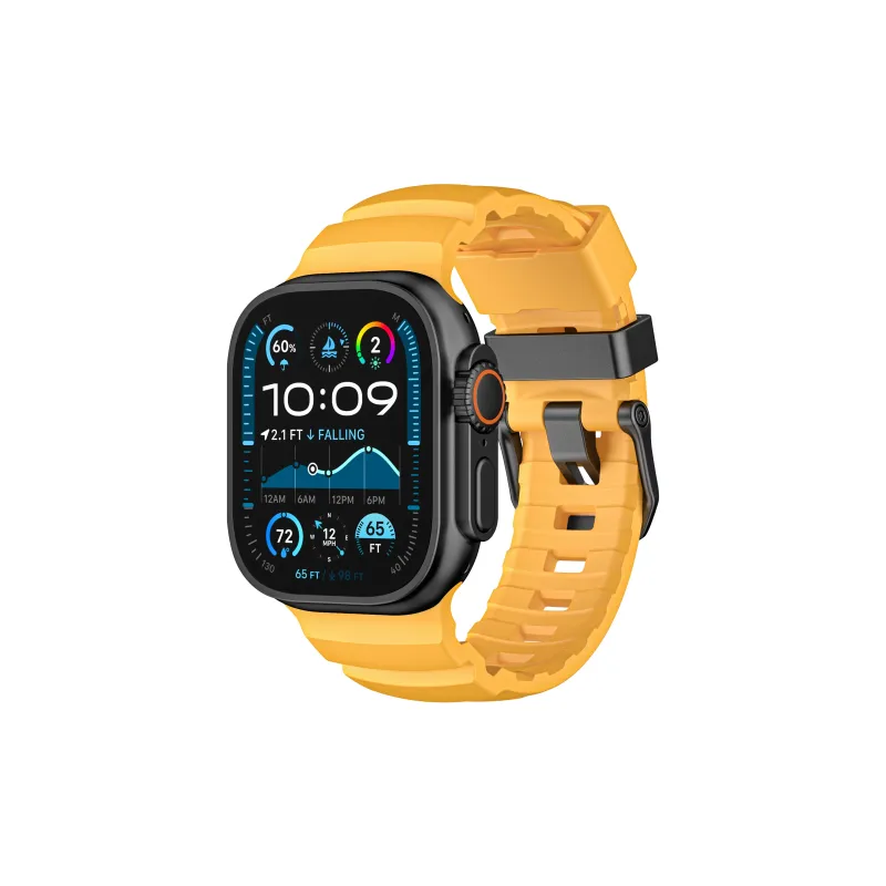 KVZUVUU Apple Compatibility Watch Band Rubber Material-15