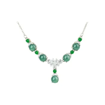 CUIYURIJI Ice Glutinous Necklaces Women's