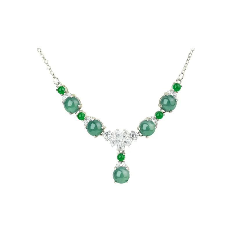CUIYURIJI Ice Glutinous Necklaces Women's-0