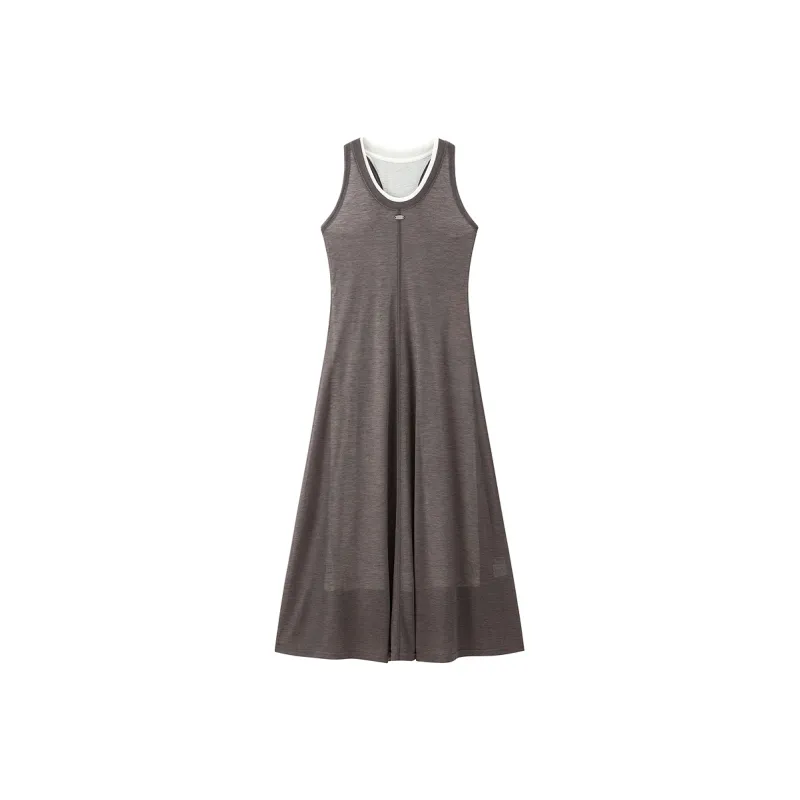 LEDIN Sleeveless Dresses Women's Tin Gray-0