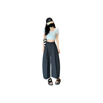 Flowers In Water Casual Pants Women's