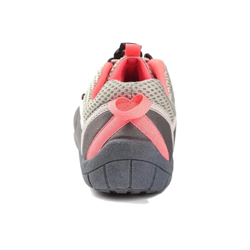 NORTHSIDE Cushioning, Wear Resistant Low Top Hiking Shoes Women's Gray Orange-3