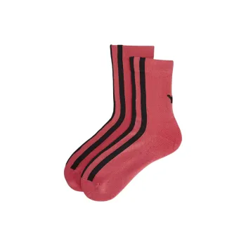 Y 3 Mid Calf Socks Unisex 1 Pack Watermelon Pink