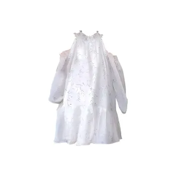 IQC Long Sleeved Dresses Women's White