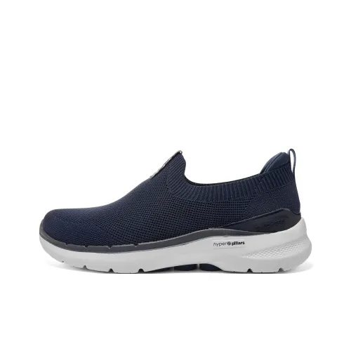 Skechers Go Walk 6 Warnock Mens Slip On 'Navy'