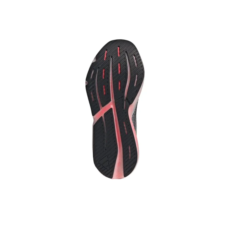Adidas LIGHTBLAZE Anti Slip Wear Resistant Low Top Casual Running Shoes Women's Silver Pink-5
