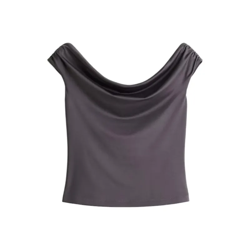 H&M T Shirts Women's Dark Gray-0