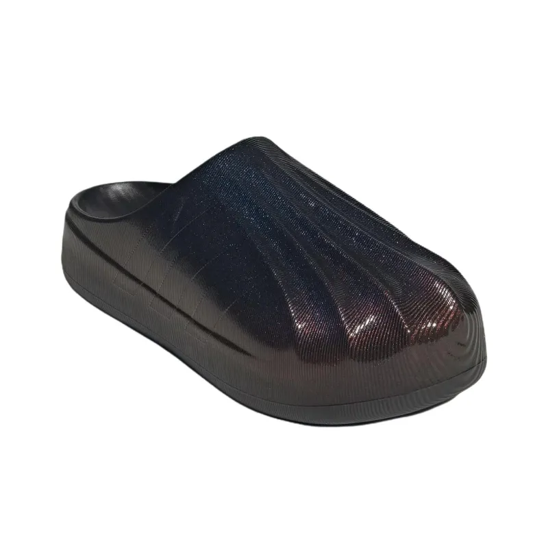 Adidas Originals AdiFOM SUPERSTAR MULE Abrasion Resistant Slip Resistant Closed Toe Slippers Unisex Black-2