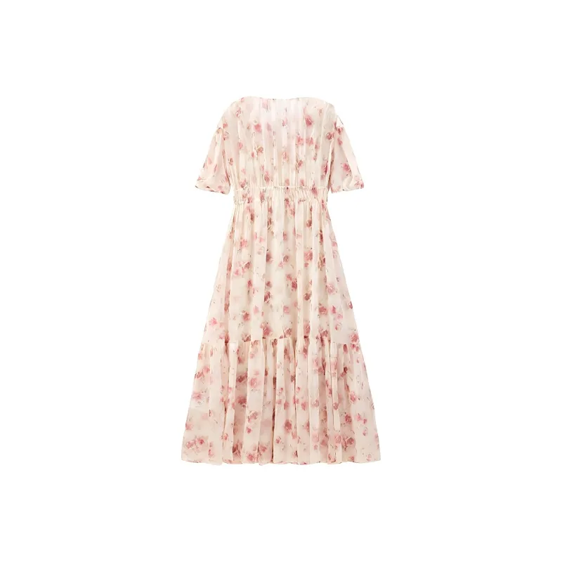 PEACEBIRD Short Sleeved Dress Women's-1