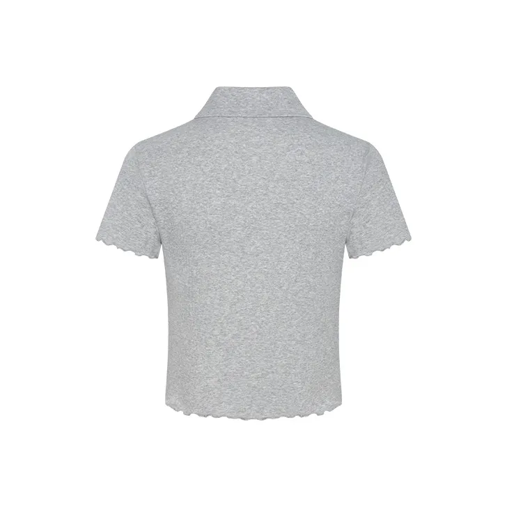URBAN REVIVO Shirts Women's Heather Gray-1