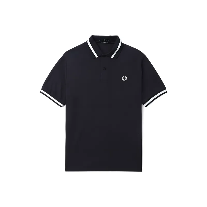 FRED PERRY Logo embroidered Polo Shirt-9