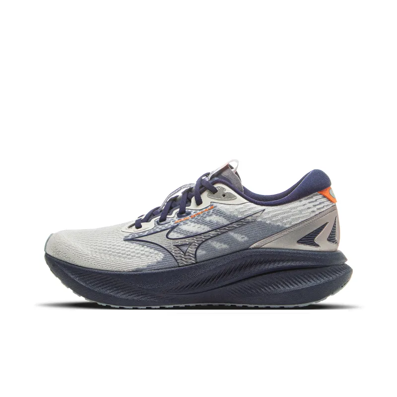 Mizuno ASTRO PLUS Support Abrasion Resistant Breathable Low Top Running Shoes Unisex Gray-0