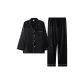 Black Pinstripe