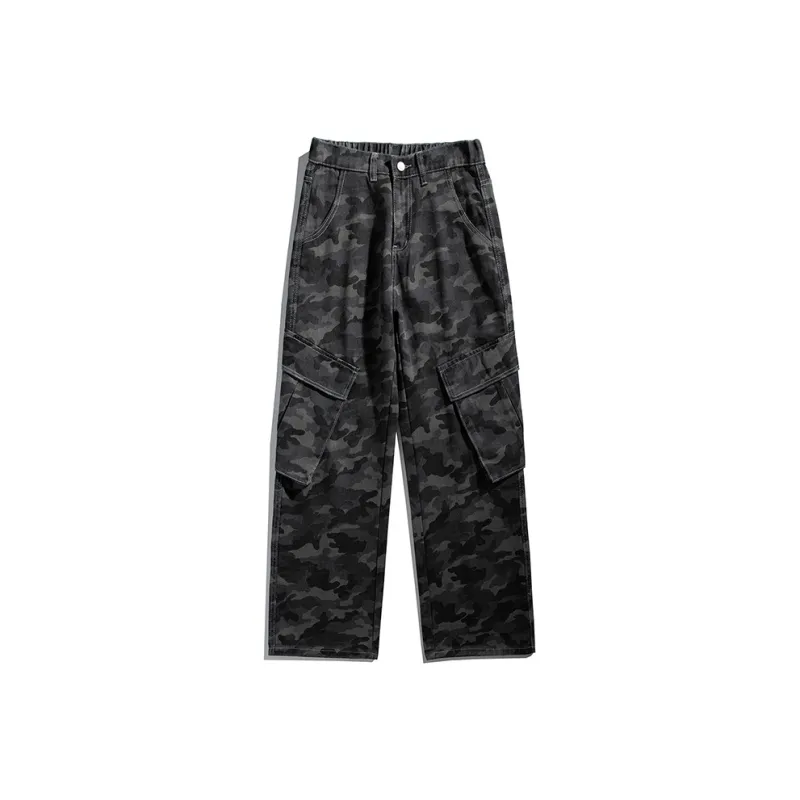 Lulifama Jeans Unisex Camouflage-0