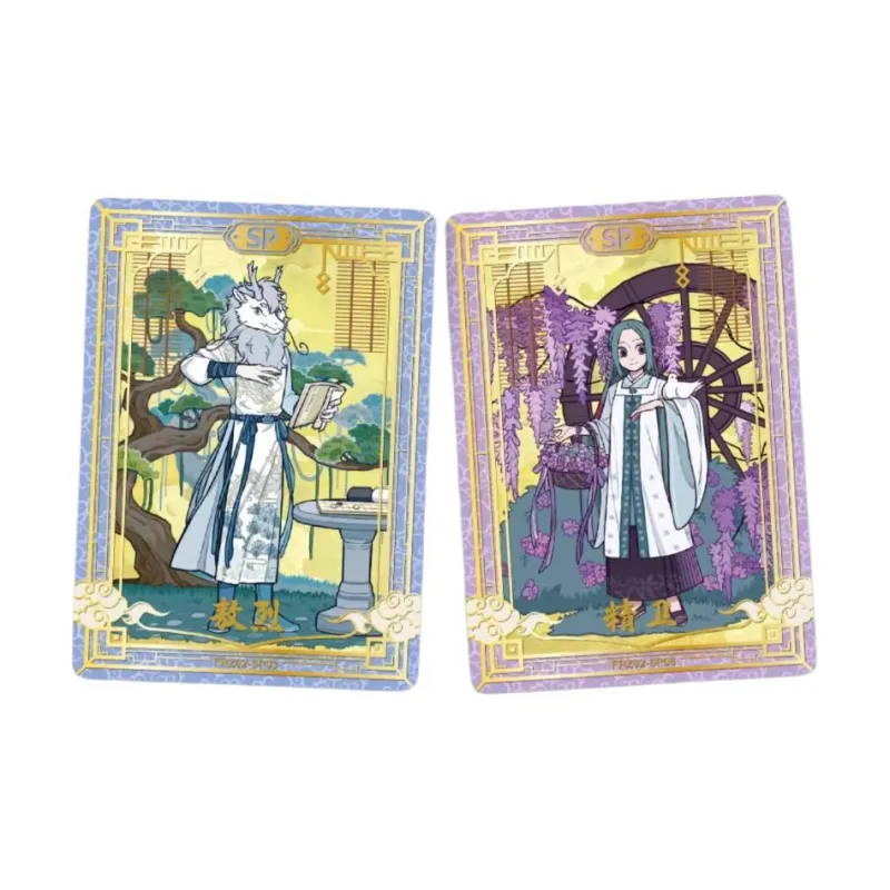 Inhuman Collection Collectible Card Second Edition Spring Brings Renewal IP/Anime Cards Full Box 16 Pcs-2