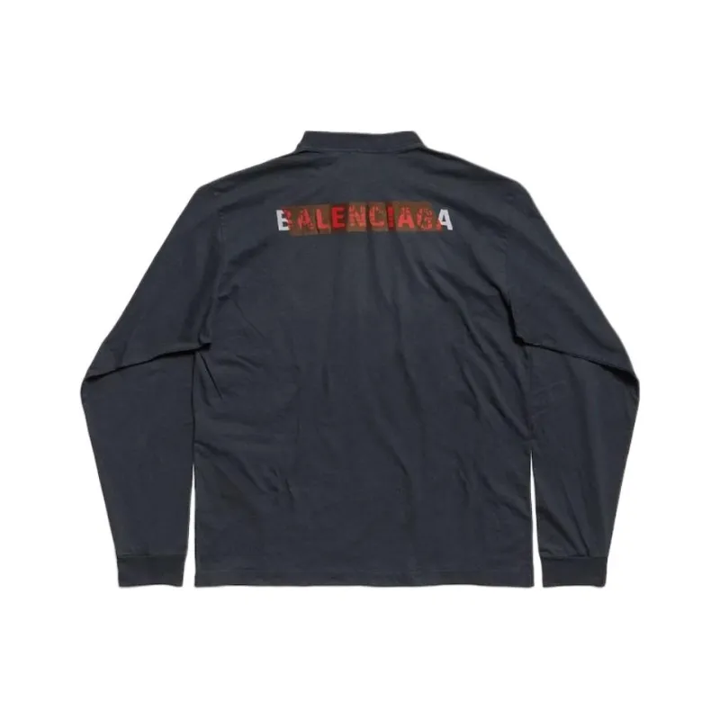Balenciaga T Shirt Regular Fit Men's Black-1