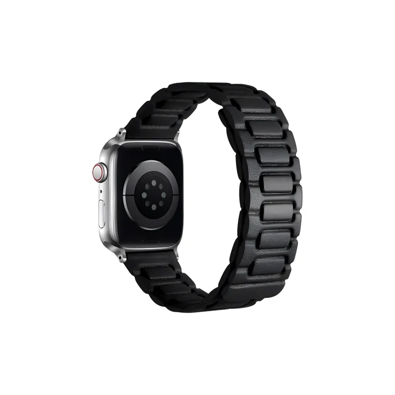 KVZUVUU Apple Compatibility Watch Band Cowhide Leather Material-22