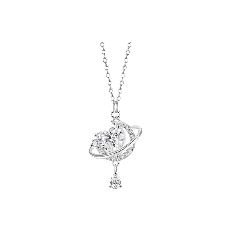 Golden Bliss 925 Sterling Silver Necklaces Women's-0