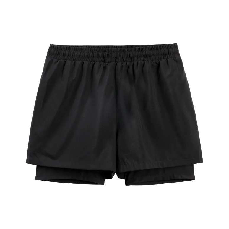 PEAK Sports Shorts Unisex Black-1