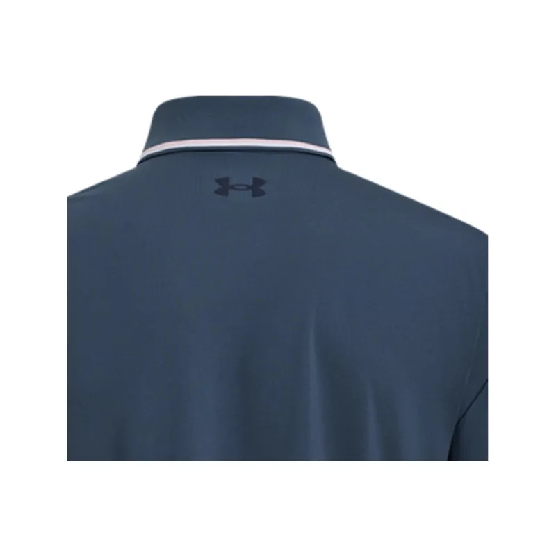 Under Armour Playoff 3.0 Polo Shirt Men's Blue Gray-3