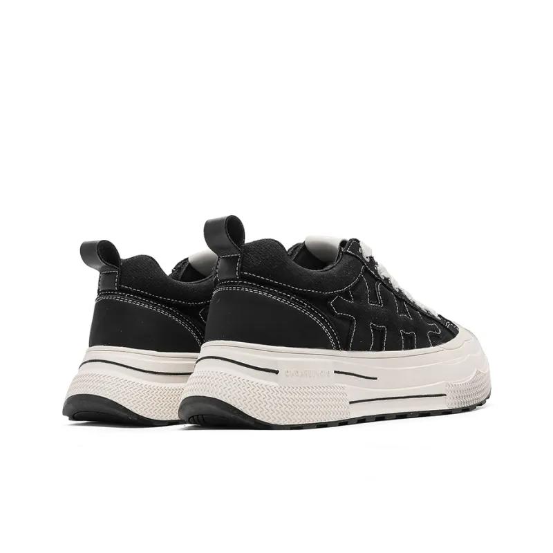 JIETEGONGYANG Slip Resistant, Abrasion Resistant, Breathable, Height Increasing Skateboard Shoes Men's-3
