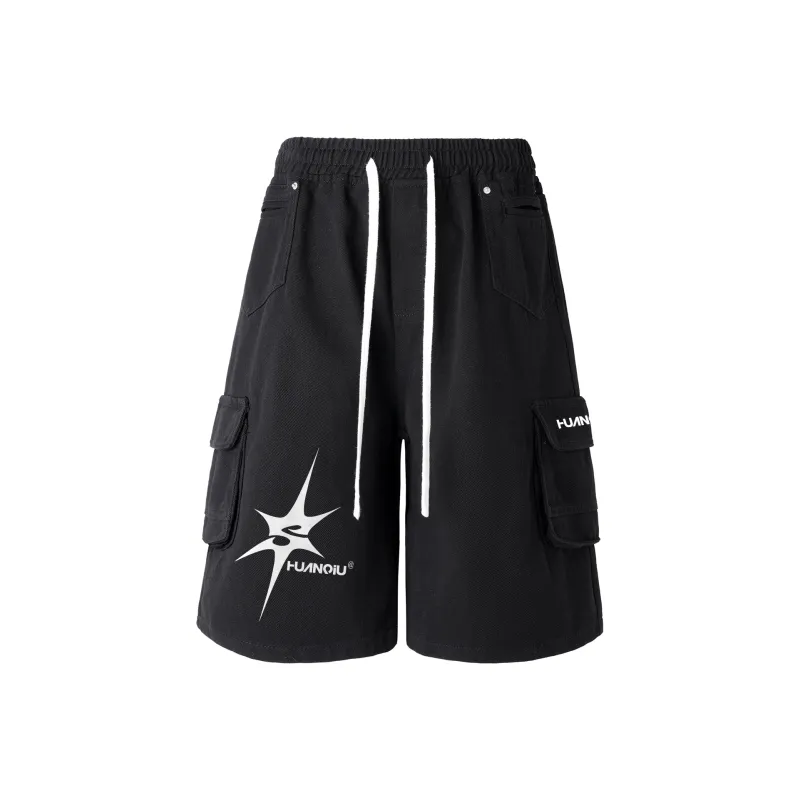 HUANQIU Cargo Shorts Unisex-5