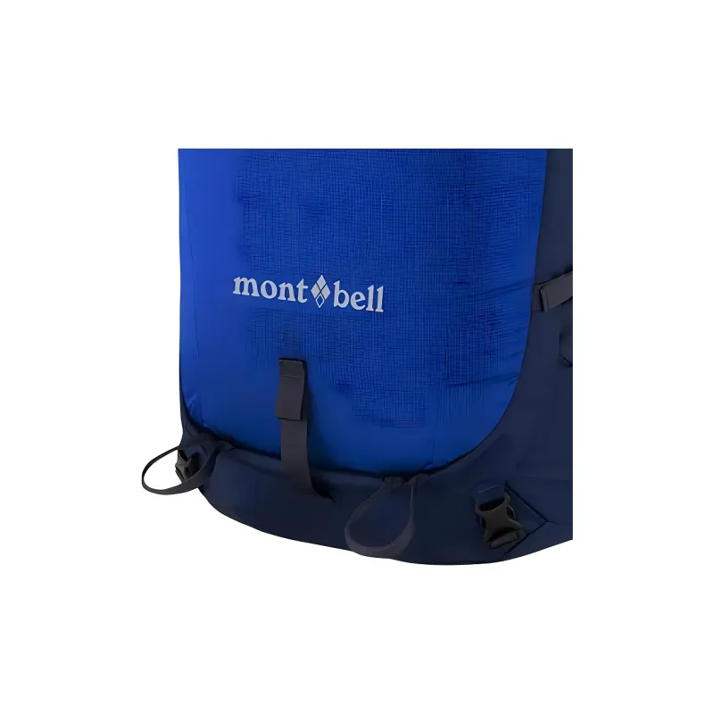 MONTBELL Mountaineering Bag, Outdoor Bag Nylon 40L Blue Unisex-3