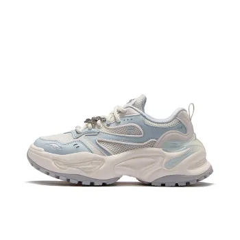 FILA FUSION EVA Gummies Low Top Chunky Sneakers Women's Beige Blue