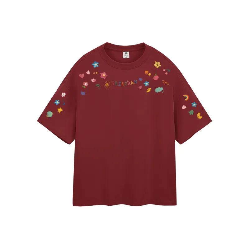 Crayon Shinchan T Shirts Unisex-12