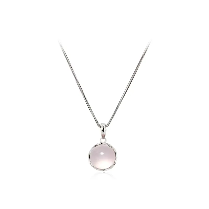 Tkb Colored Glaze Jade Necklaces Women's-0