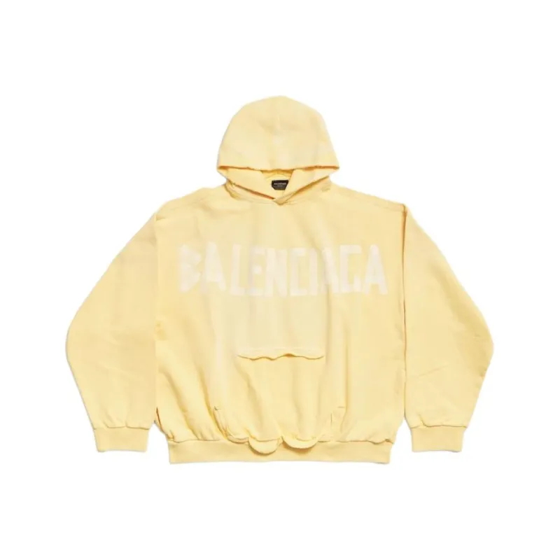 Balenciaga Sweatshirt Loose Fit Men's Yellow-0