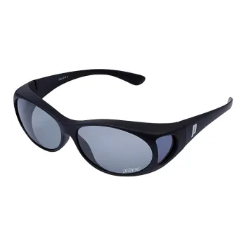 PRINCE Acetate Irregular Shape Sunglasses Unisex Black