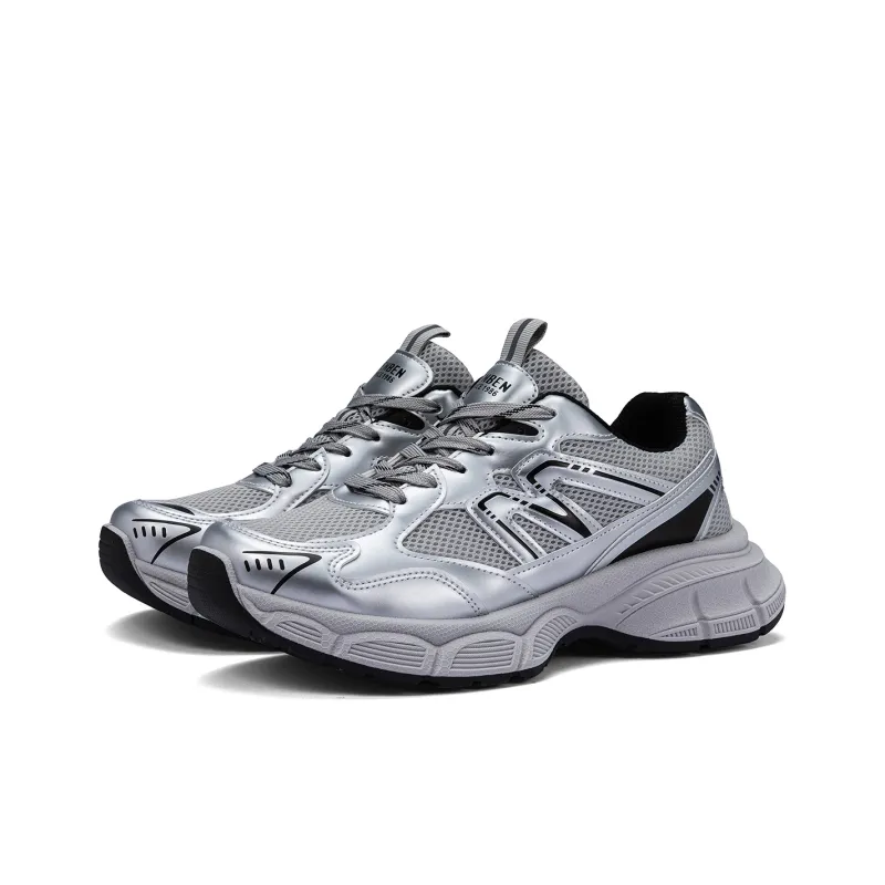 RENBEN Lightweight Anti Slip Low Top Chunky Sneakers Men's-8