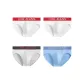 4-Pack (White+White+Gray+Blue)