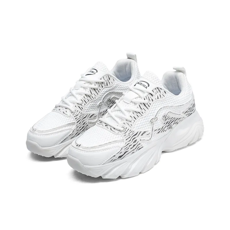 BINGO DUCK Coverage, Breathable, Height Increasing Low Top Chunky Sneakers Men's-2