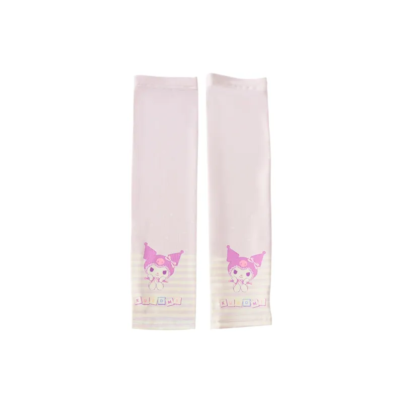 Sanrio Kuromi My Melody Polyester Sun Protection Sleeves Women's-0