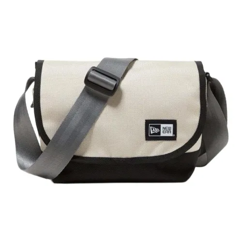 New Era Polyester Shoulder Bag Mini Unisex Beige & Gray