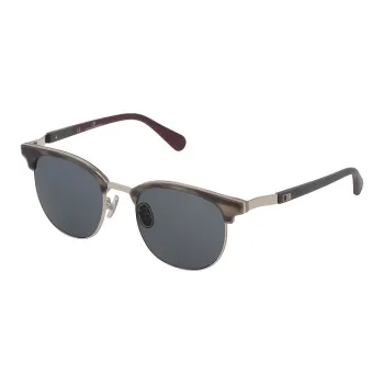 CarolinaHerrera Acetate Oval Sunglasses Men's Brown
