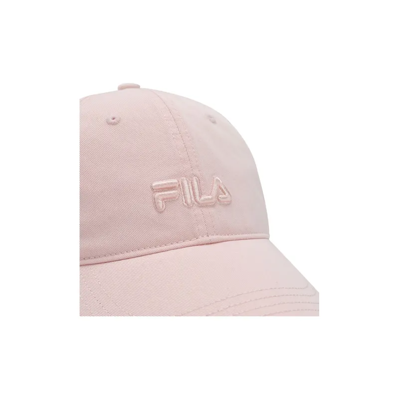 FILA ORIGINALE Cotton Baseball Caps Unisex Rose Light Pink-3