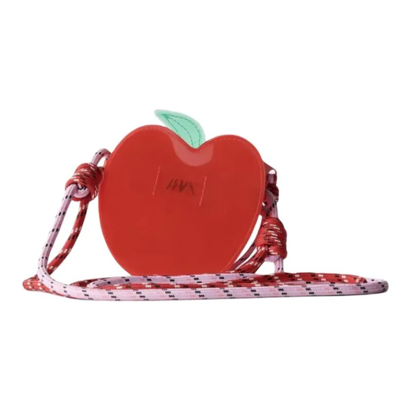 ZARA Thermoplastic Polyurethane Shoulder Bag, Crossbody Bag Kids' Red-3