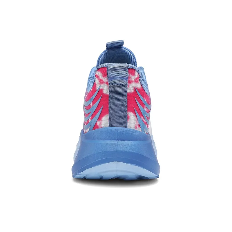 WARRIOR Running Shoes Men Low Top White/Blue-3