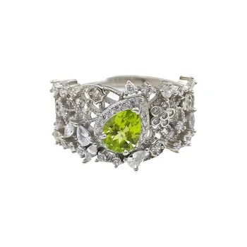 Andaozi Natural Colored Gemstones Rings Women's