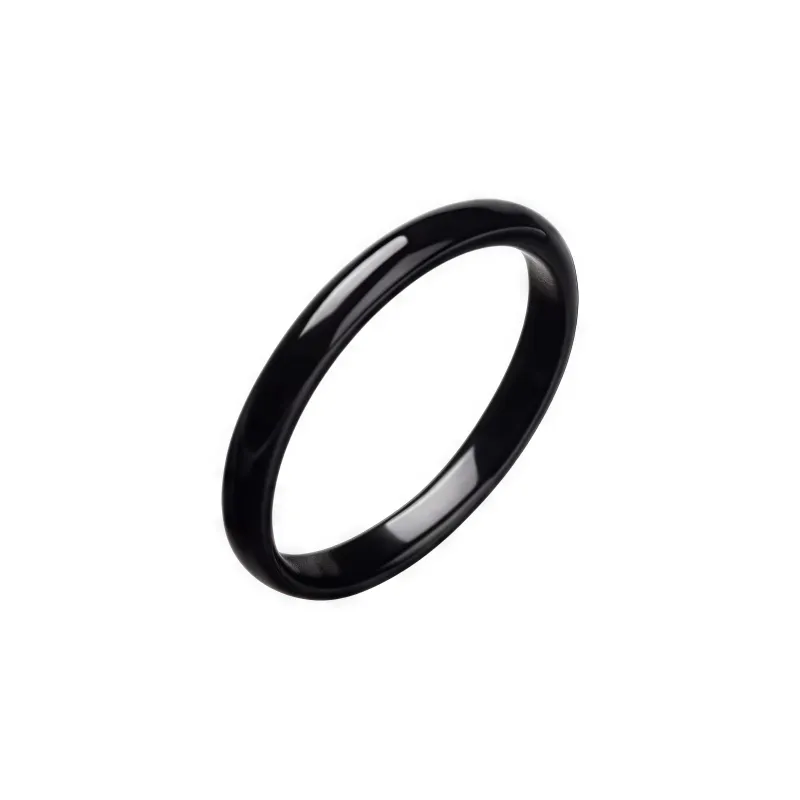 MY WORLD BEGINS AND ENDS WITH YOU Natural Agate Rings Unisex-0