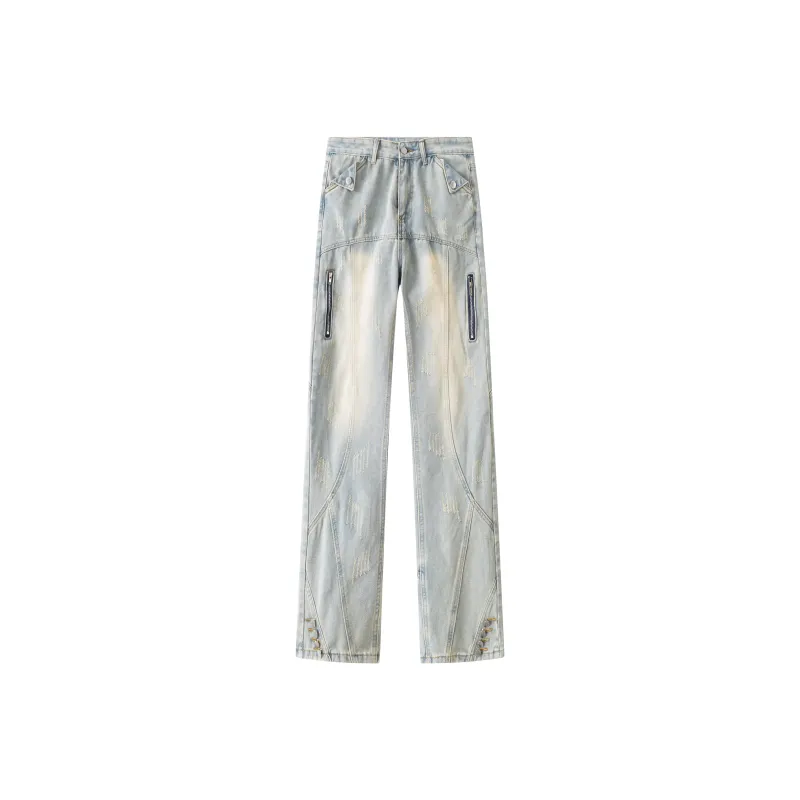 Maxim's De Paris Jeans Unisex Blue-0