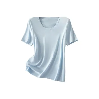 IHIMI T Shirts Women's Light Blue