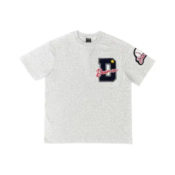 RKVC T Shirts Unisex Light Gray