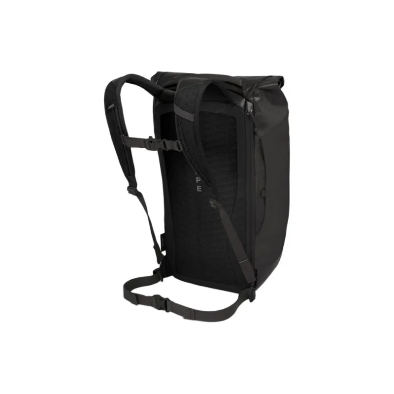 OSPREY Recycled Polyester Backpack Unisex Black-1