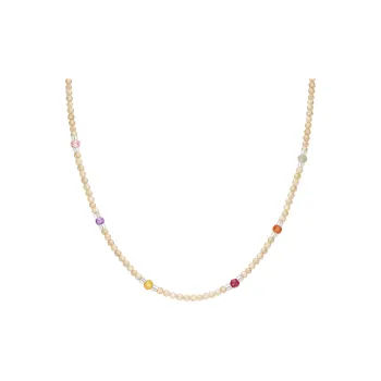Abyb Charming Rhodium plated Copper Necklaces Women's